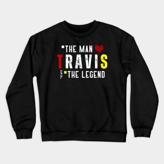 TRAVIS KELCE, THE KELCE, THE MYTH Crewneck Sweatshirt by Lolane